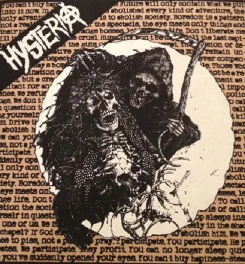 Hysteria 7” - Available Now @ Imminent Destruction Records: