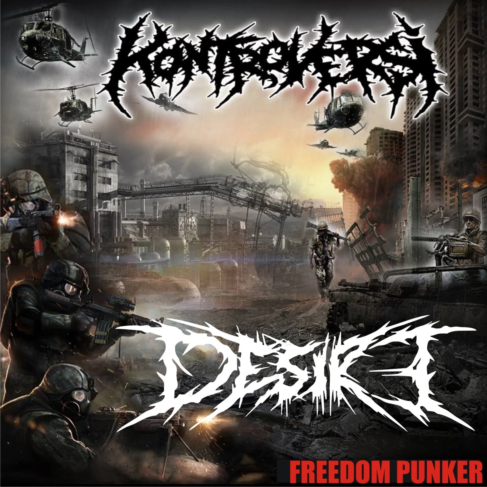 Kontroversi Desire Split EP cover art